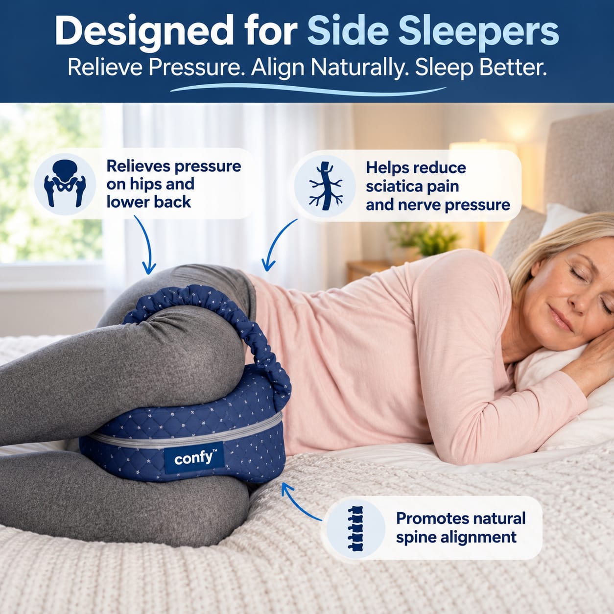 CONFY™ — Posture Pillow